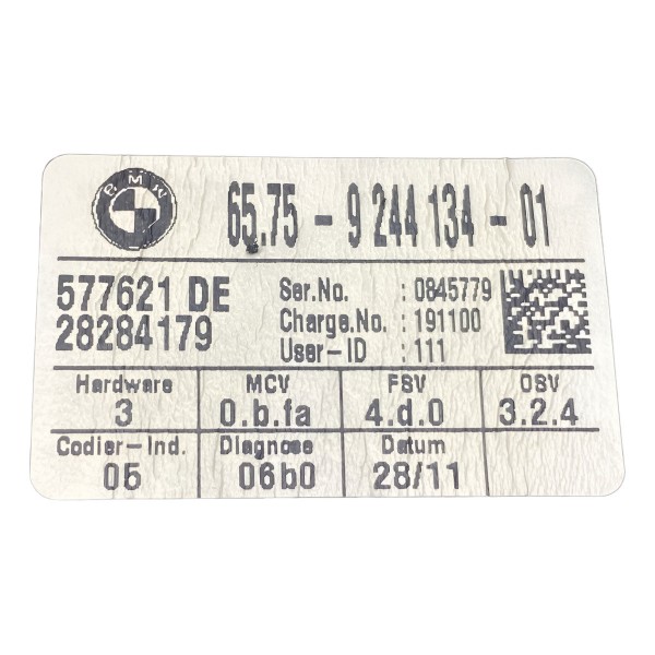Luz De Cortesia - Bmw X1 Sdrive 18i 2012 N46