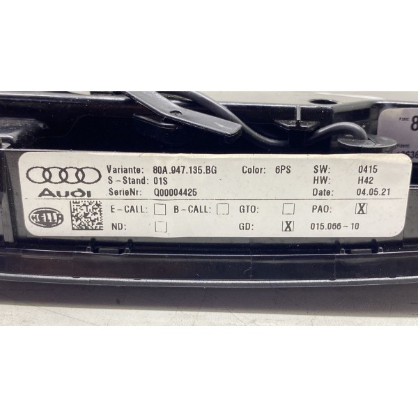 Botoes De Comando Luz / Teto Solar - Audi Q5 Sline 2022