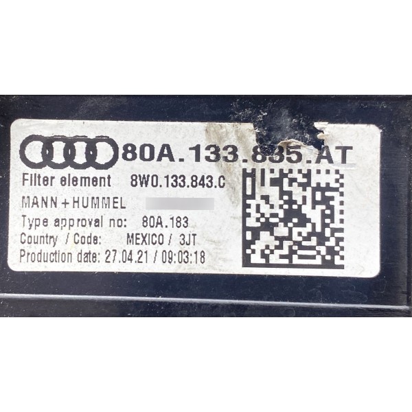Caixa Filtro De Ar - Audi Q5 Sline 2022