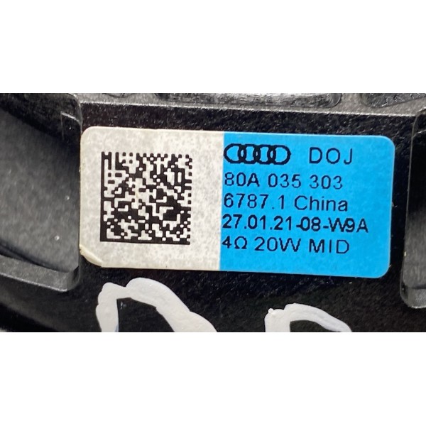 Alto Falante ( Diant Direito ) - Audi Q5 Sline 2.0 2022
