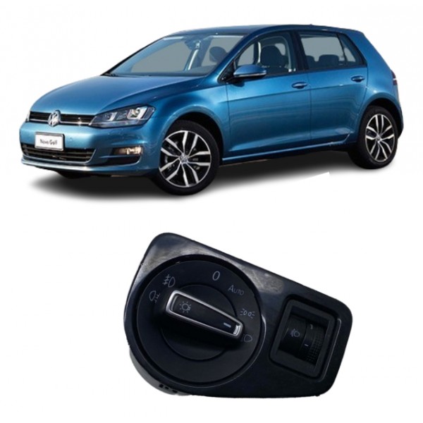 Botão Comando Farol - Golf Highline 1.4 Tsi 140cv. 2014