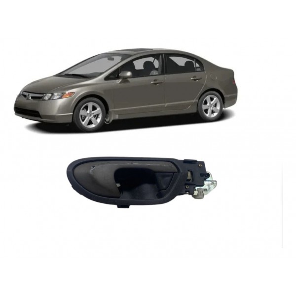 Maçaneta Interna ( Diant Direita ) - New Civic Lxs 2007