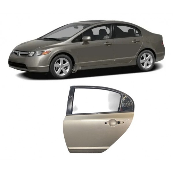 Porta ( Traseira Esquerda ) - New Civic Lxs 2007