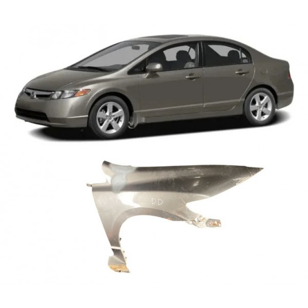 Para-lama ( Dianteiro Direito ) - Honda Civic Lxs 2007