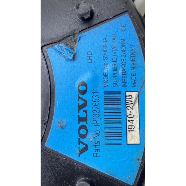 Subwoffer ( Alto-falante ) - Volvo Xc40 T-4 Inscript 2020