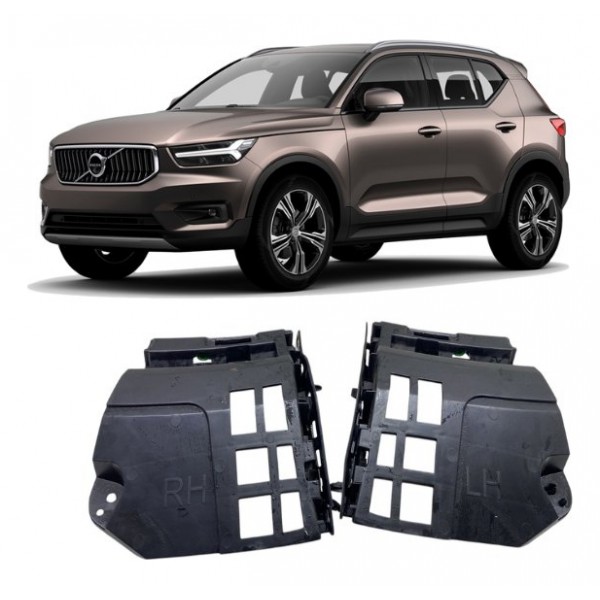 Par Suporte Parachoque ( Diant ) - Volvo Xc40 T-4 Insc 2020