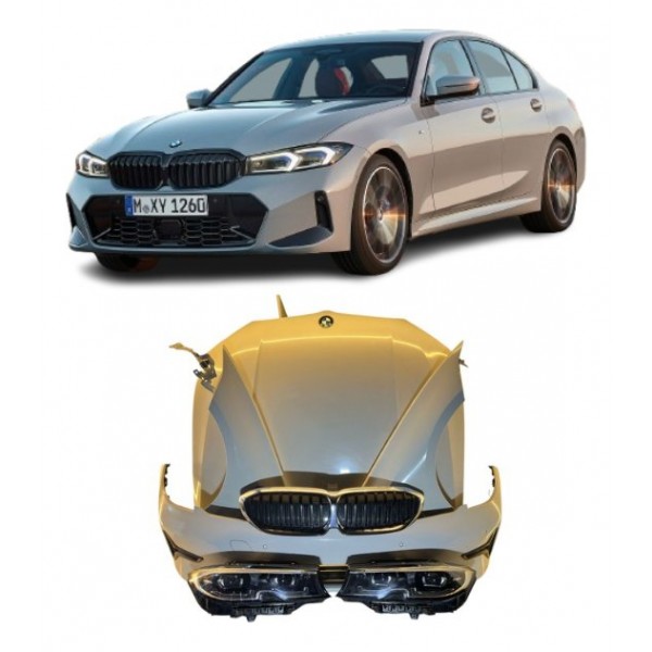 Frente Completa ( Parachoque, Kit Radiador ) - Bmw 320i 2022
