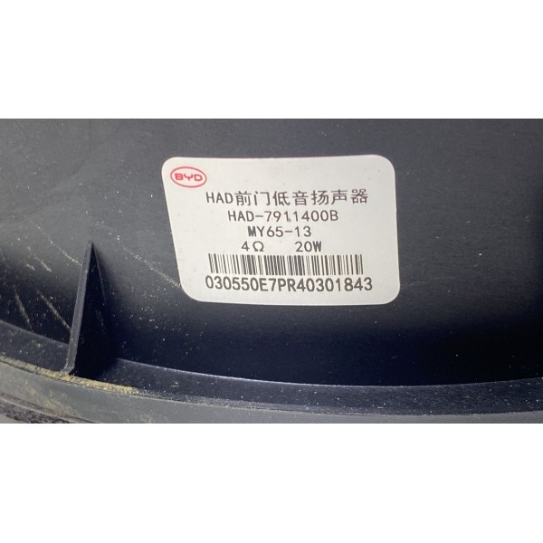 Alto Falante Porta ( Diant Esquerda ) - Byd King 2025 Hibrid