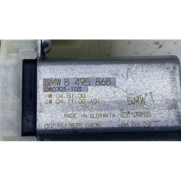 Motor Máquina De Vidro ( Traseira Direita ) - Bmw 320i 2022