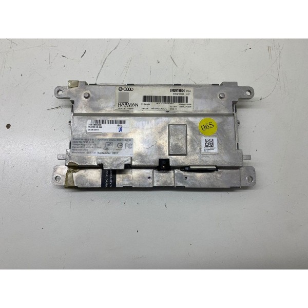 Tela Central Multimídia Audi Q7 2012 8r0919604 2862