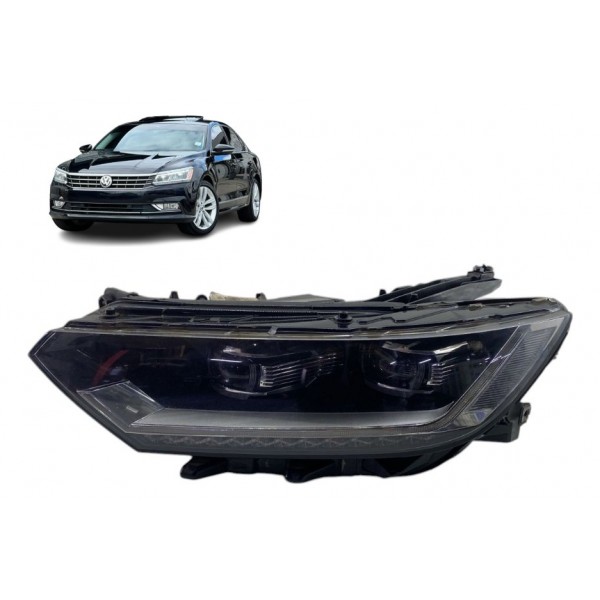Farol ( Dianteiro Esquerdo ) - Volkswagen Passat Tsi 2018 B1