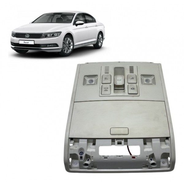 Luz De Teto / Porta Óculos - Volkswagen Passat Tsi 2018