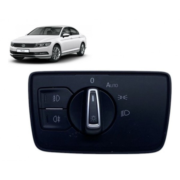 Botão De Luz / Farol Milha - Volkswagen Passat Tsi 2018