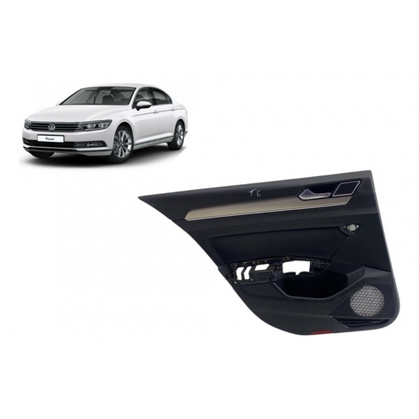 Forro De Porta (tras Esquerdo) - Volkswagen Passat Tsi 18 D2