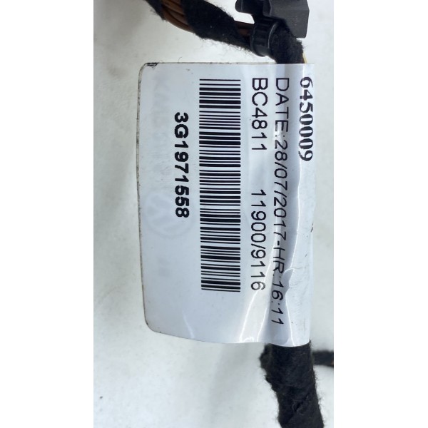 Chicote De Porta ( Diant Dir ) - Volkswagen Passat Tsi 2018