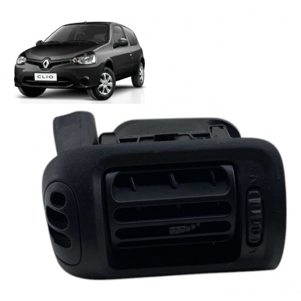 Difusor De Ar Central ( Esq ) - Renault Clio Authentiq 2015