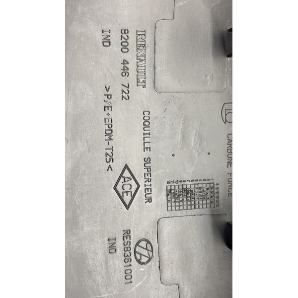 Moldura Sup Coluna Direção - Renault Clio Authentique 2015