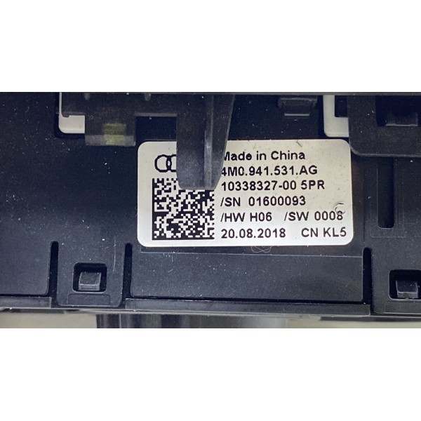 Botões Interruptores Farol Milha - Audi A5 Sportback 2019