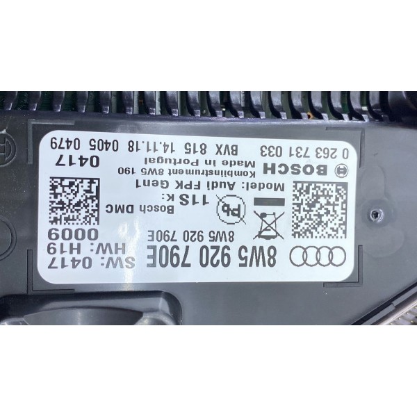 Painel De Instrumento Digital - Audi A5 Sportback 2019