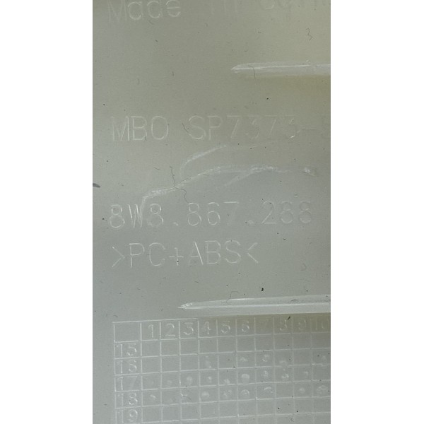 Acab. Lateral - Audi A5 Sportback 2019 ( 8w8867258 )