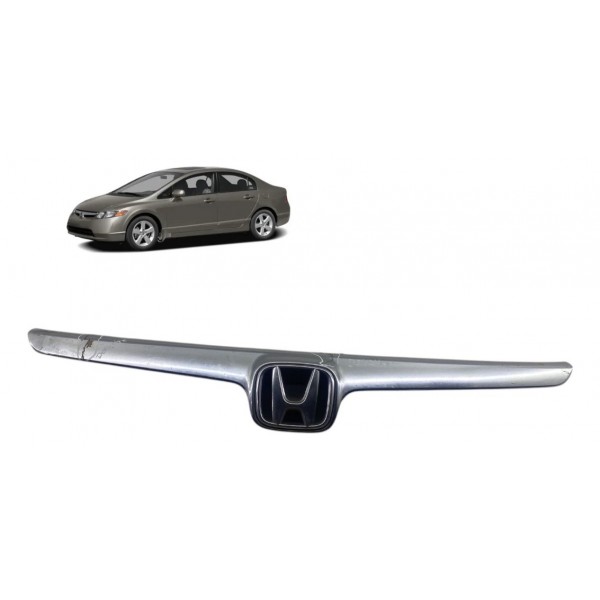 Friso Grade Dianteira ( C/ Detalhe ) - Honda Civic 2007