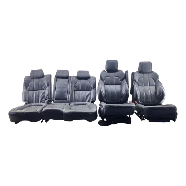 Jogo De Bancos Completos - Range Rover Sport 2014 3.0 Diesel Marrom-escuro