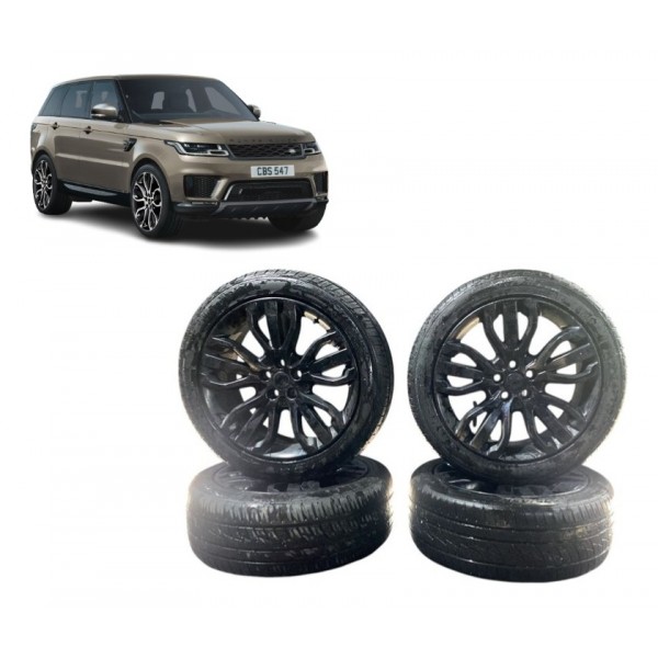 Jogo De Rodas Completo 275/45 R20 - Range Rover Sport 2014