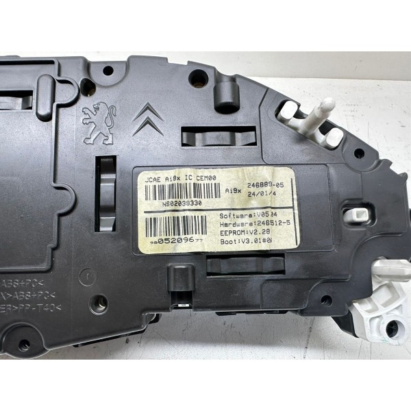 Painel De Instrumento/velocímetro Peugeot 208 2014 4402