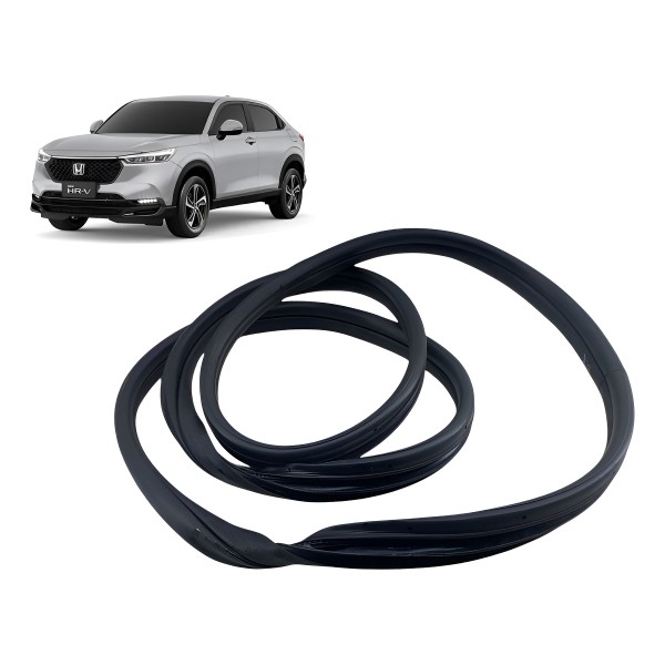 Borracha De Porta ( Diant Dir ) - Honda Hrv Exl 2023 1.5 Prateado