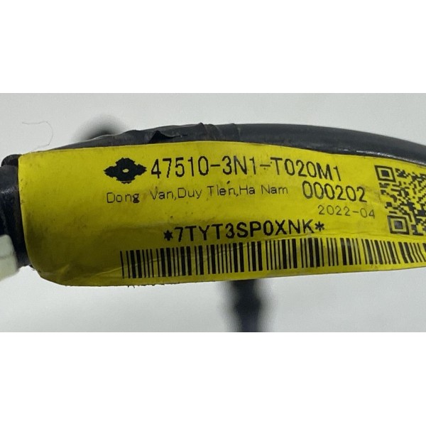 Chicote Pinça ( Traseira Direita ) - Honda Hrv Exl 2023 1.5