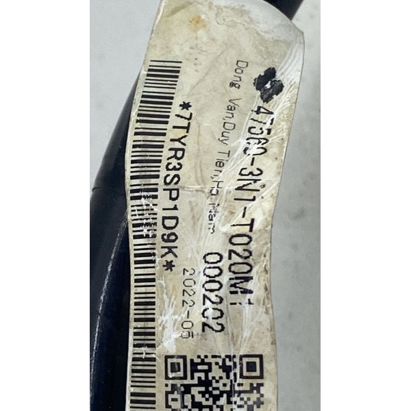 Chicote Pinça ( Traseira Esquerda ) - Honda Hrv Exl 2023 1.5