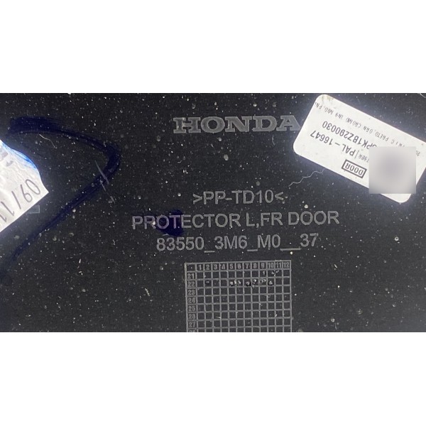 Forro De Porta ( Diant Esquerda ) - Honda Hrv Exl 2023 1.5