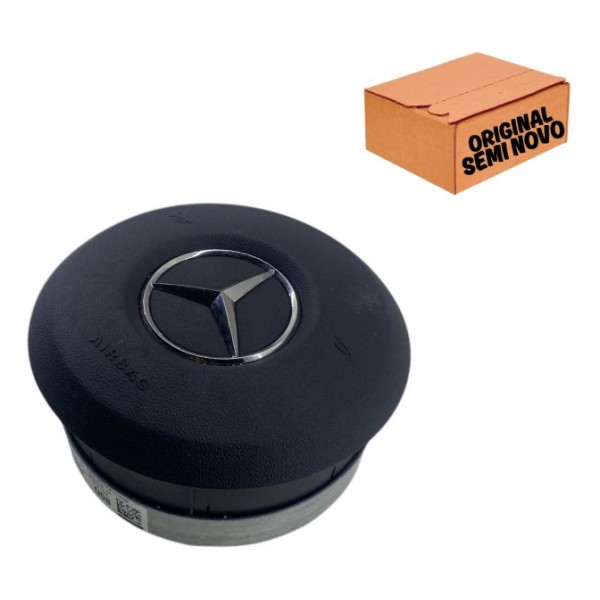Bolsa De Volante Com Airbag - Mercedes Benz A35 Amg 2019/202 Preto