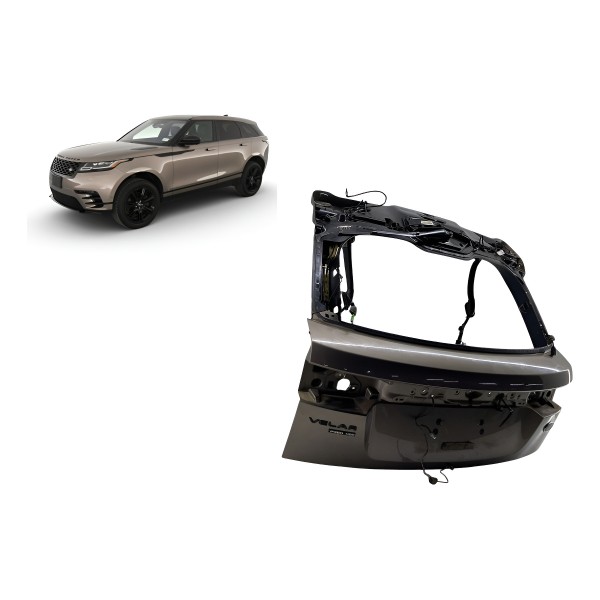 Tampa Traseira - Range Rover Velar R-dynamic 2018 Marrom-escuro