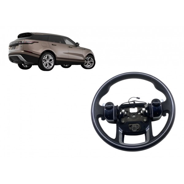 Volante Multifuncional - Range Rover Velar R-dynamic 2018 Marrom-escuro