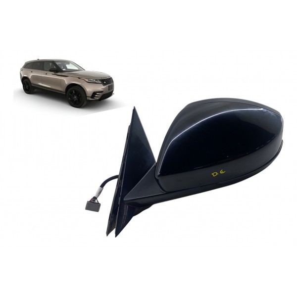 Espelho Retrovisor ( Diant Esq ) - Range Rover Velar 2018 Marrom-escuro
