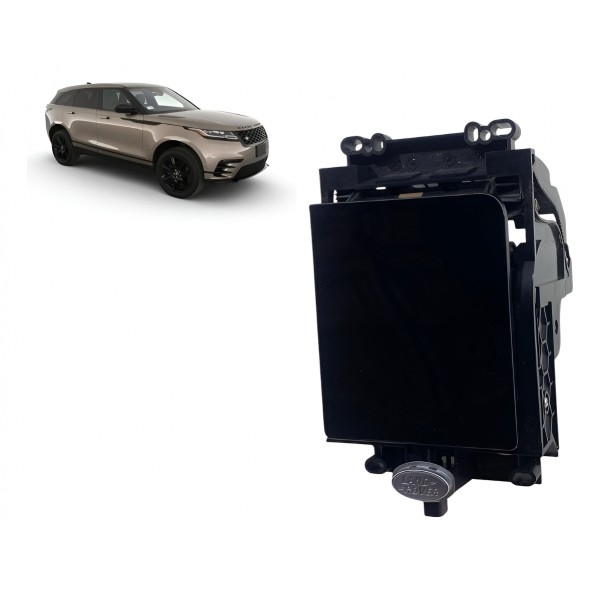 Porta Copo Console Central - Range Rover Velar P380 V6 2018 Marrom-escuro
