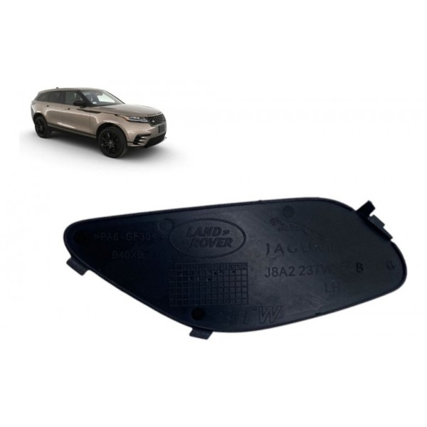 Acab. Maçaneta Interna ( Dian Esq ) - Range Rover Velar 2018 Dianteira Marrom-escuro