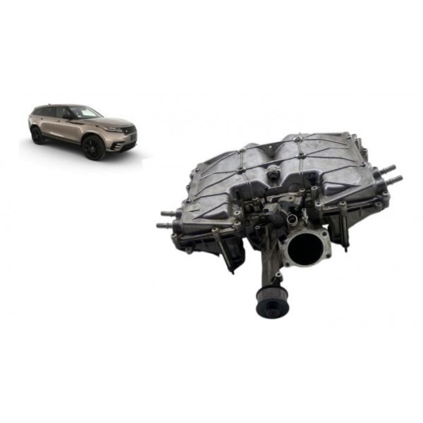 Supercharger - Range Rover Velar P380 V6 2018 Marrom-escuro
