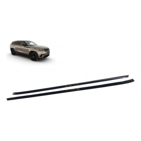 Rack De Teto ( Par ) - Range Rover Velar 2018 ( Valor Uni ) Marrom-escuro