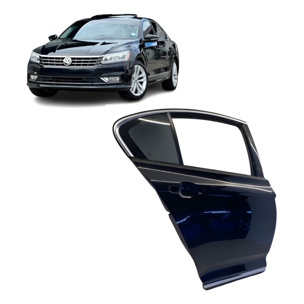 Porta ( Traseira Direita ) - Volkswagen Passat Tsi 2018 Tras Traseira Direita Preto