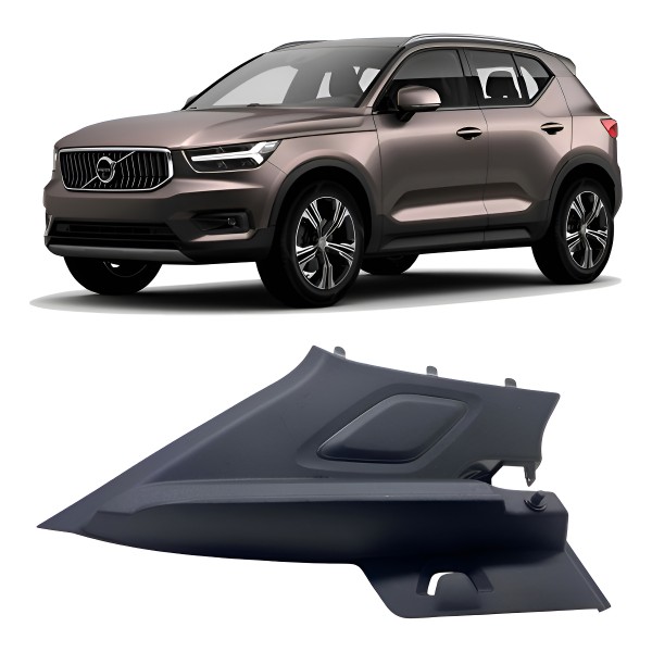 Suporte Tampão Bagagito ( Esq ) - Volvo Xc40 T-4 Inscript 2 Preto