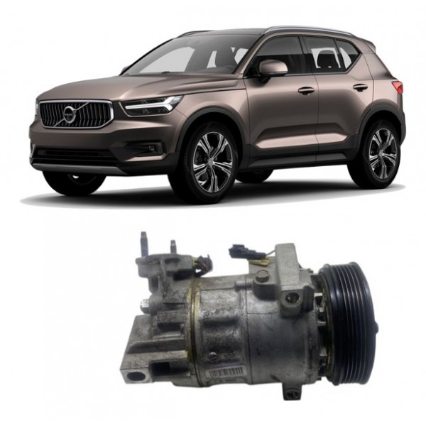 Compressor Ar Condicionado - Volvo Xc40 T-4 Inscript 2020