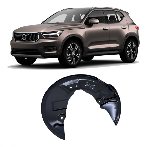 Defletor Disco Freio ( Diant Esq ) - Volvo Xc40 T-4 Inscript