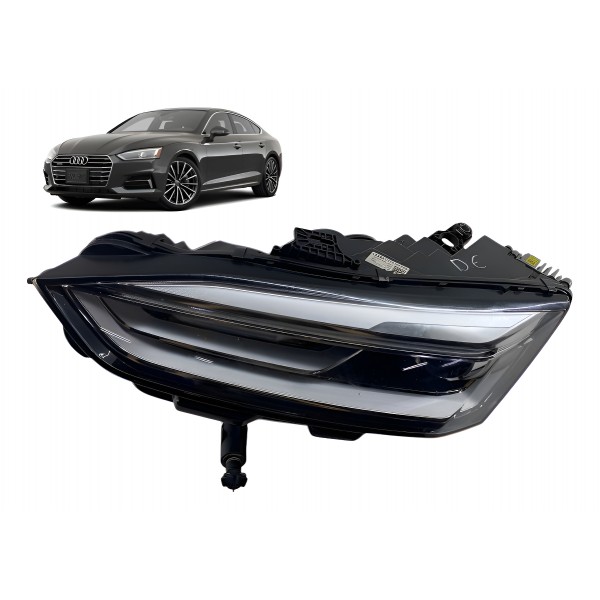 Farol C/ Detalhe ( Dianteiro Esq ) - Audi A5 Sport 2019 C1 E Esquerdo/motorista