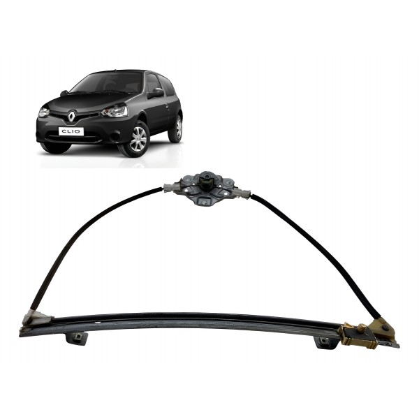 Máquina De Vidro Manual ( Diant Esq ) - Renault Clio 2015