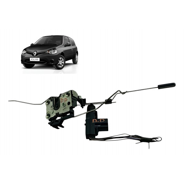 Fechadura De Porta ( Diant Dir ) - Renault Clio Authent 2015