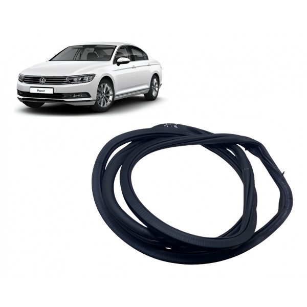 Borracha De Porta ( Tras Esq ) - Volkswagen Passat Tsi 2018  Preto