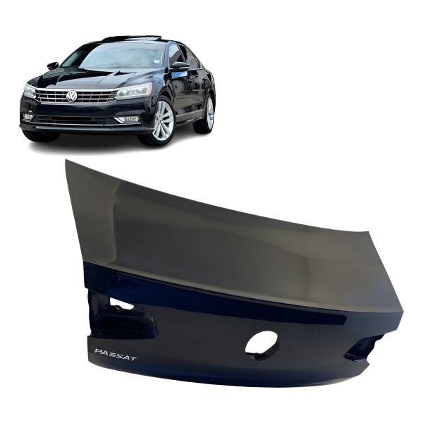 Tampa Porta Malas - Volkswagen Passat Tsi 2018 Preto Preto