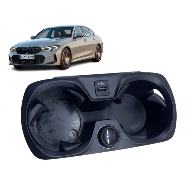 Porta Copos - Bmw 320i 2022 Preto Preto